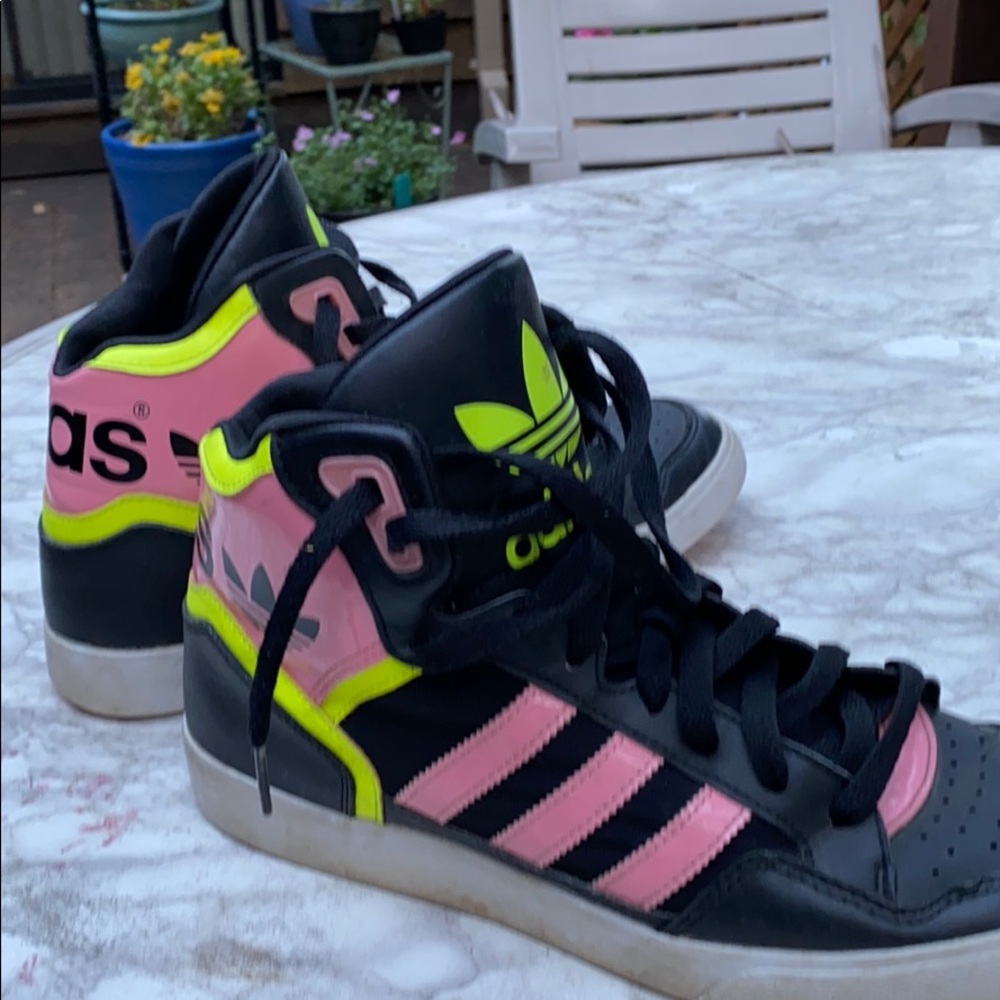 Adidas high top sneakers